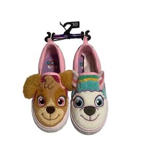 Paw Patrol Skye‎ & Everest Slippers, Toddler Girls Size 10, New Cute